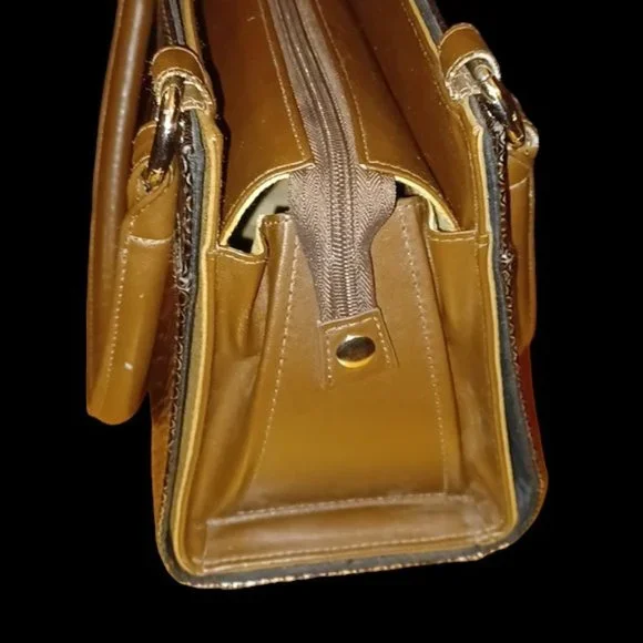 Miche Classic Base Handbag & Jen Classic Metallic Copper Reptile Print Shell Set - Picture 10 of 16